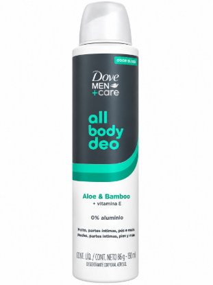 Imagen de Desodorante Corporal All Body Deo Aloe & Bamboo Dove Men+Care (150 ml)