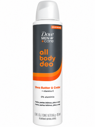 Imagen de Desodorante Corporal All Body Deo Shea Butter & Cedar Dove Men+Care (150 ml)