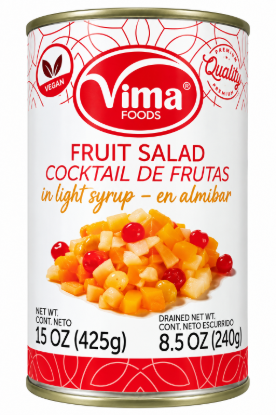 Imagen de Cóctel de Frutas en Almíbar Vima Foods (425 g)