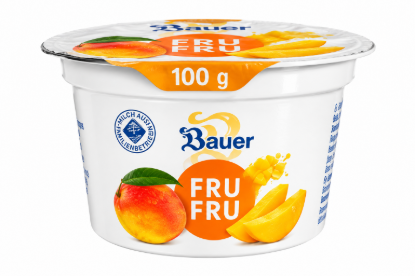 Imagen de Yogur Fru Fru Mango Bauer (100 g)