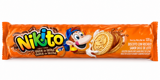 Imagen de Galletas Rellenas Sabor Dulce de Leche Nikito (120 g)