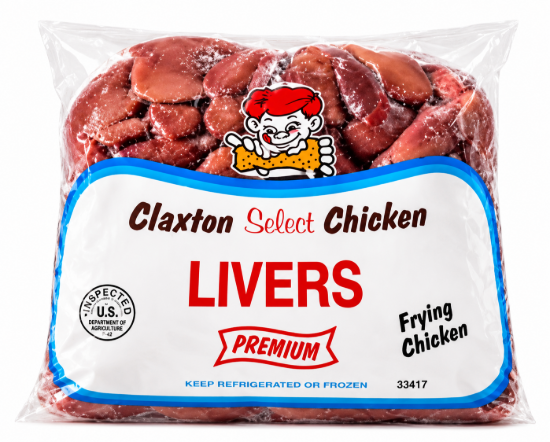 Imagen de Hígado de Pollo Claxton Select Chicken (5 lb)