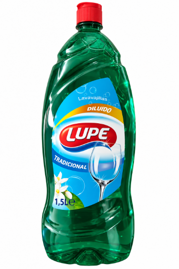 Imagen de Lavavajillas Líquido Tradicional Lupe (1,5 L)