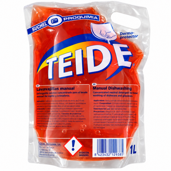 Imagen de Detergente Lavavajillas Manual Teide Suchel (1 L)