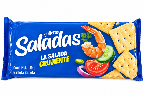 Imagen de Galletas saladas La Salada Crujiente (110 g)