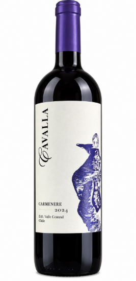 Imagen de Vino tinto Carmenere Cavalla (750 ml)