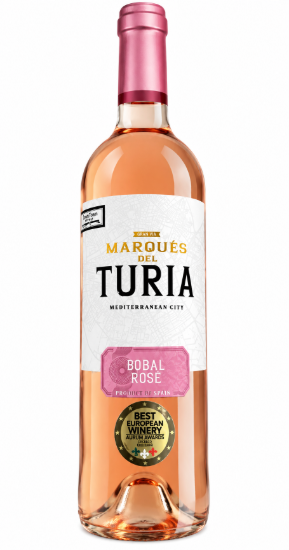 Imagen de Vino rosado Bobal Rosé Marqués del Turia (750 ml)