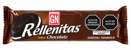 Imagen de Galletas sándwich Rellenitas Chocolate GN (36 g)